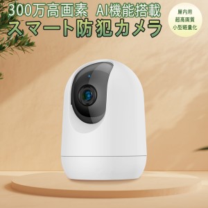 防犯カメラ ワイヤレス PK323 300万高画質 Google Home Amazon Alexa対応 ONVIF 無線 人体追跡 MicroSDカード録画 PSE 技適 6ヶ月保証