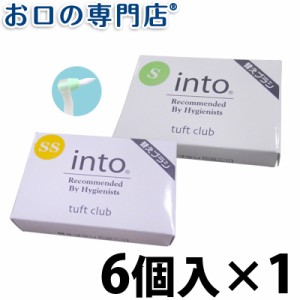 オーラルケア into(イントゥ) 替えブラシ 6個入 ハブラシ／歯ブラシ