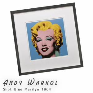 Ａｎｄｙ　Ｗａｒｈｏｌ（アンディ　ウォーホル）　Ｓｈｏｔ　Ｂｌｕｅ　Ｍａｒｉｌｙｎ　１９６４　アートポスター（フレーム付き）