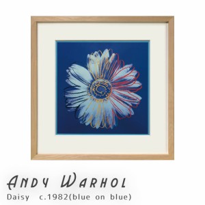 Ａｎｄｙ　Ｗａｒｈｏｌ（アンディ　ウォーホル）　Ｄａｉｓｙ　　ｃ．１９８２（ｂｌｕｅ　ｏｎ　ｂｌｕｅ）　アートポスター