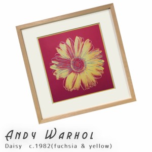 Ａｎｄｙ　Ｗａｒｈｏｌ（アンディ　ウォーホル）　Ｄａｉｓｙ　　ｃ．１９８２（ｆｕｃｈｓｉａ　＆　ｙｅｌｌｏｗ）　アートポスター（