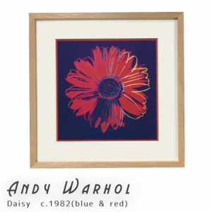 Ａｎｄｙ　Ｗａｒｈｏｌ（アンディ　ウォーホル）　Ｄａｉｓｙ　　ｃ．１９８２（ｂｌｕｅ　＆　ｒｅｄ）　アートポスタ