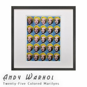 Ａｎｄｙ　Ｗａｒｈｏｌ（アンディ　ウォーホル）　Ｔｗｅｎｔｙ−Ｆｉｖｅ　Ｃｏｌｏｒｅｄ　Ｍａｒｉｌｙｎｓ　アートポスター