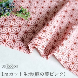 生地 カット生地 綿 鬼滅の刃 麻の葉 禰豆子 ハンドメイド 手作り 小物 コットン 送料無料 メール便3ポイント