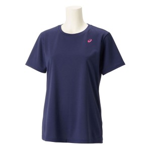 アシックス asics ドライワンポイント半袖シャツトレーニング Tシャツ レディース 2032C786-400