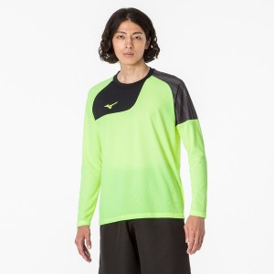 返品交換不可 大特価 MIZUNO ミズノ Tシャツ 長袖 ユニセックス 陸上競技 Tシャツ ポロシャツ メンズ 32MAA14031