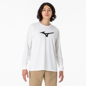 MIZUNO ミズノ Tシャツ 長袖 ユニセックス 陸上競技 Tシャツ ポロシャツ メンズ 32MAA15701