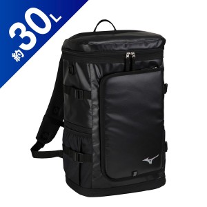 MIZUNO ミズノ ターポリンバックパック PCポケット付き 30L トレーニングウエア バックパック リュックサック メンズ 33JD310509