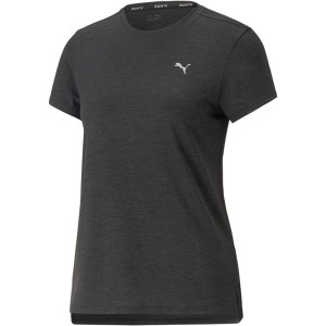 PUMA プーマ RUN FAVORITE ヘザー SS Tシャツ W ウエルネス Tシャツ 523693-01 半袖 レディース