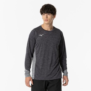 MIZUNO ミズノ プラクティスシャツ 長袖／ラケットスポーツ ユニセックス Ｔシャツ／ポロシャツ メンズ 62JAB01508