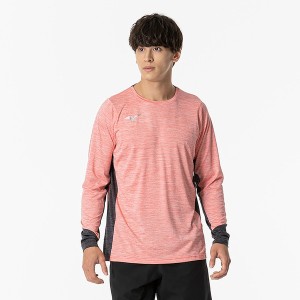 MIZUNO ミズノ プラクティスシャツ 長袖／ラケットスポーツ ユニセックス Ｔシャツ／ポロシャツ メンズ 62JAB01564