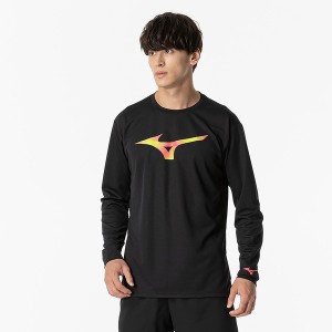 MIZUNO ミズノ プラクティスシャツ 長袖／ラケットスポーツ ユニセックス Ｔシャツ／ポロシャツ メンズ 62JAB01709