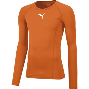 PUMA プーマ LIGA BASELAYER SS Tシャツ LS サッカー Tシャツ 658223-08 長袖