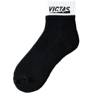 返品交換不可 大特価 VICTAS ヴィクタス 靴下 ツートーン ショート ソックス 2TONE SHORT SOCKS 卓球 662102-1000