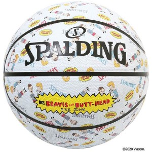 SPALDING スポルディング ビーバス アンド バットヘッド ラバー 5号球 84-069J バスケット ボール 84069J