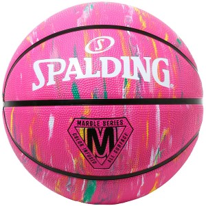 SPALDING スポルディング マーブル ピンク 6号球 バスケット ボール 84411Z