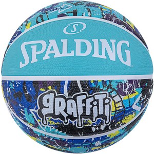 SPALDING スポルディング グラフィティ ブルー 6号球 バスケット ボール 84529J