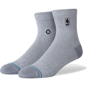 STANCE スタンス ソックス ＬＯＧＯＭＡＮ ＳＴ ＱＴＲ ＧＲＥＹ ＨＥＡＴＨＥＲ ソックス 靴下