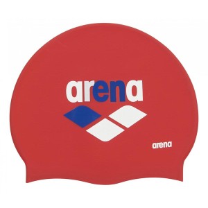 ARENA アリーナ シリコーンキャップ ARN-3403-RED 帽子 水泳帽