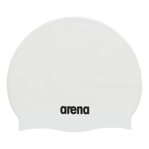 ARENA アリーナ シリコーンキャップ ARN-3426-WHT 帽子 水泳帽