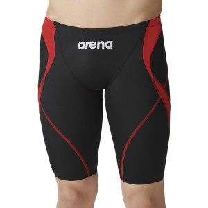 ARENA アリーナ メンズ 水着 レーシングスパッツ ハーフレッグ 水泳 水着 ARN4022M-BKRD メンズ