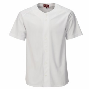 Rawling ローリングス 野球 ベースボール ベースボールシャツ フルボタンベースボールシャツ ATS13S02-W