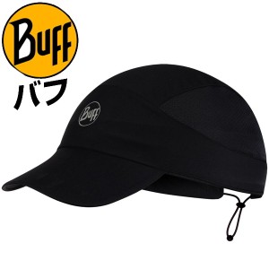 Buff バフ 帽子 キャップ ランニング PACK RUN CAP R-SOLID BLACK L XL カジュアル 帽子 356703