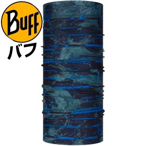 Buff バフ 冷感 夏用マスクに最適 ネックゲイター フェイスマスク ネックウエア COOLNET UV＋ INSECT SHIELD STRAY BLUE 427267「--RS240