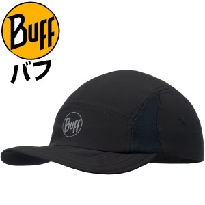 Buff バフ 帽子 キャップ ランニング 5 PANELS CAP R-SOLID BLACK L XL カジュアル 帽子 437099