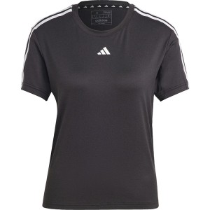 adidas アディダス エアロレディ トレインエッセンシャルズ スリーストライプス 半袖Tシャツ レディース BUT04-IC5039