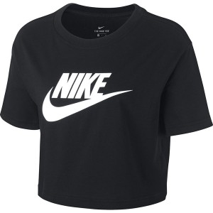 ナイキ（NIKE） ウィメンズ エッセンシャル クロップ アイコン フレンチテリー Tシャツ BV6176-010 レディース