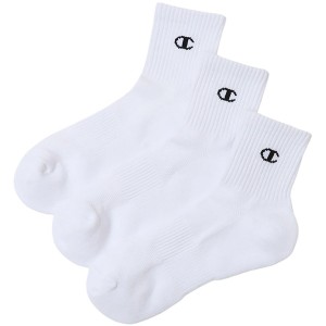 Champion チャンピオン 3P SHORTSOCKS バスケット ソックス C3XB721S-010