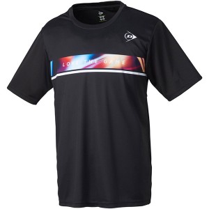 DUNLOP ダンロップテニス UNISEX T-SHIRT テニス Tシャツ DAL8301-900 半袖