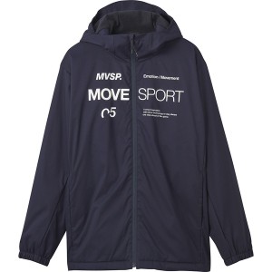 デサント DESCENTE AIR THERMOTION オーセンティックロゴ フルジップフーディー マルチスポーツ ウインドウェア DMMWJF32-NV