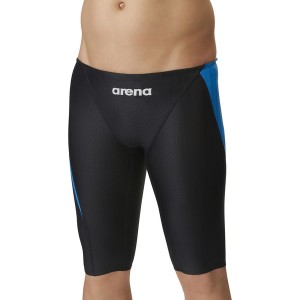 ARENA アリーナ 競泳水着 メンズ レーシングスパッツ ハーフレッグ 水泳 水着 FAR3555M-BKBU