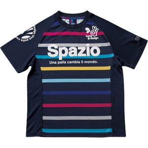 SPAZIO スパッツィオ Jr.ボーダープラシャツ フットサル GE0379-21 ジュニア ボーイズ ハーフパンツ