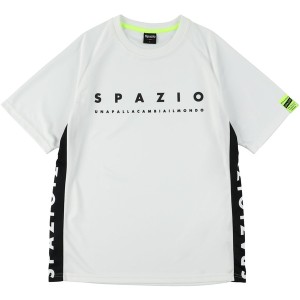 SPAZIO スパッツィオ Jr.ロゴプラシャツ フットサル GE0831-01 ジュニア ボーイズ 半袖