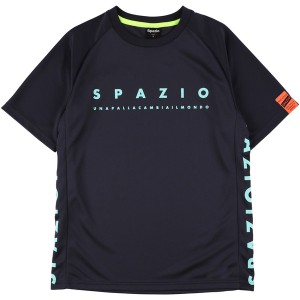 SPAZIO スパッツィオ Jr.ロゴプラシャツ フットサル GE0831-21 ジュニア ボーイズ 半袖