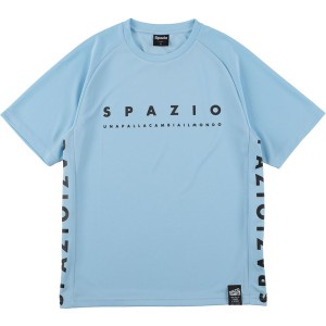 SPAZIO スパッツィオ Jr.ロゴプラシャツ フットサル GE0831-35 ジュニア ボーイズ 半袖Tシャツ