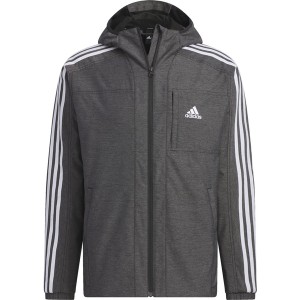 adidas アディダス 24 7 レギュラーフィット デニム ウーブン レギュラーフード付きウインドブレーカージャケット IJL72-IK7325