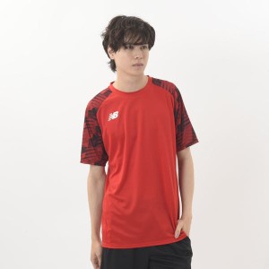 ニューバランス new balance ゲームシャツ メンズ JMTF1417-RED レッド