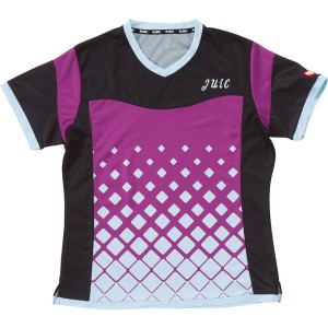 JUIC ジュウイック ジュイック 半袖 卓球ゲームシャツ サーフα レディース 女性用 卓球 5569-PU