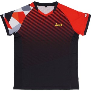 JUIC ジュウイック 男女兼用 ユニフォーム メタルブリーズ 卓球 5631-RE メンズ 半袖シャツ