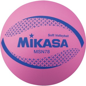 ミカサ MIKASA カラーソフトバレーボール 検定球 P 78cm バレー ボール MSN78P