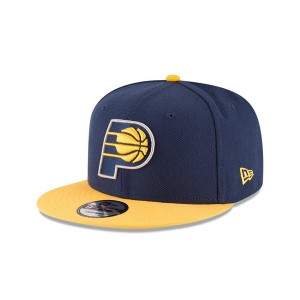 ニューエラ NEW ERA 9FIFTY インディアナ・ペイサーズ ネイビー イエローバイザー 13552034 キャップ 帽子