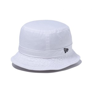ニューエラ NEW ERA バケット02 ウォッシュドコットン ホワイト × ブラック 13552061 ハット 帽子
