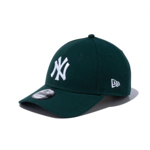 ニューエラ NEW ERA 9FORTY ニューヨーク・ヤンキース ダークグリーン × ホワイト 13552082 キャップ 帽子