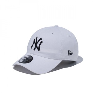 ニューエラ NEW ERA Casual Classic ニューヨーク・ヤンキース ホワイト ブラック 13562009