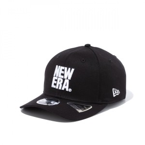 ニューエラ NEW ERA 9FIFTY ストレッチスナップ スクエアニューエラロゴ ブラック 13562058