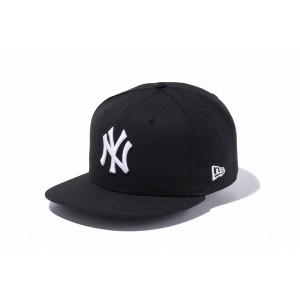 ニューエラ NEW ERA 9FIFTY ニューヨーク・ヤンキース ブラック ホワイト 13562091